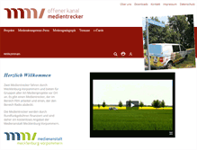 Tablet Screenshot of medientrecker.de